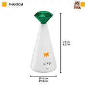 Ferplast Phantom Lazerli İnteraktif Kedi Oyuncağı 2