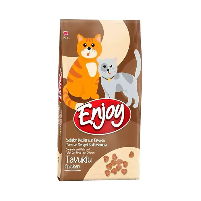 Enjoy Tavuklu Kedi Maması 15 KG
