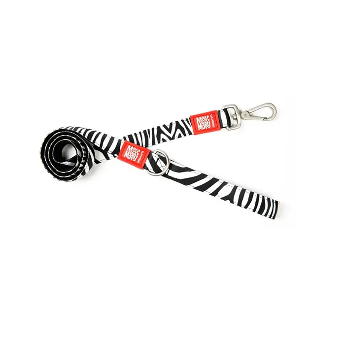 Max & Molly Zebra Köpek Gezdirme Kayışı Xsmall