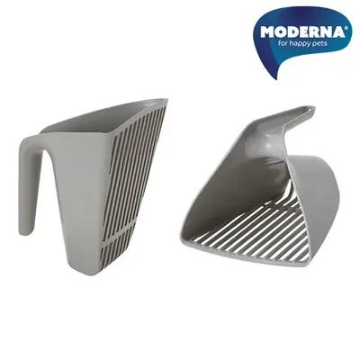 Moderna Scoop-Sift Kum Temizleme Küreği Gri