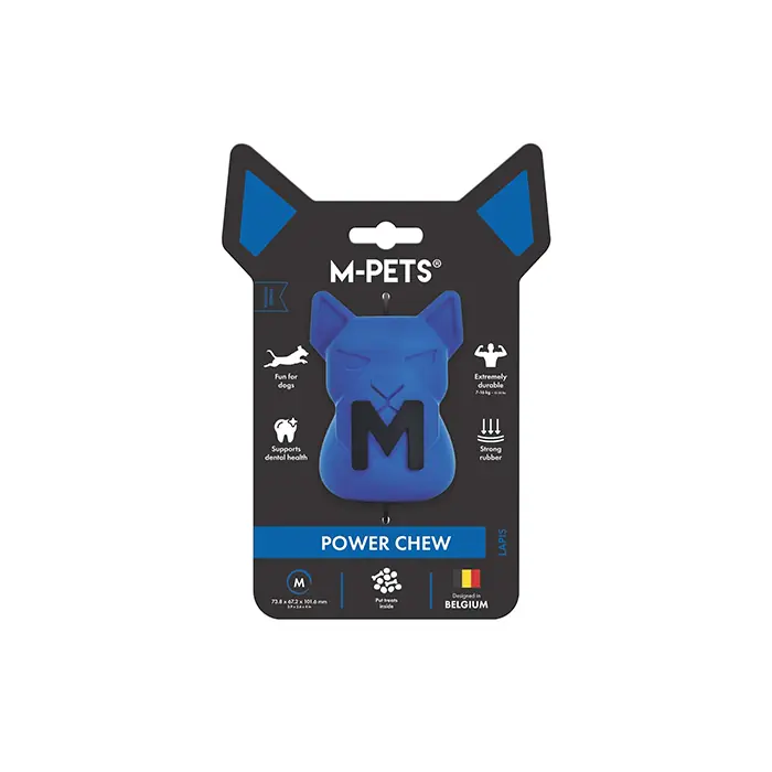 M-Pets Power Chew Kauçuk Köpek Ödül Oyuncağı Lapis Medium