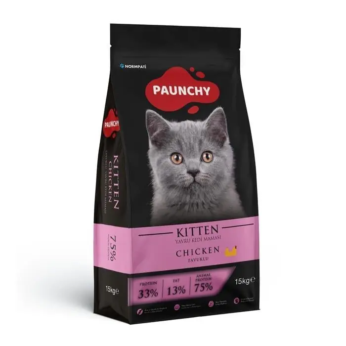 Paunchy Tavuklu Yavru Kedi Maması 15KG