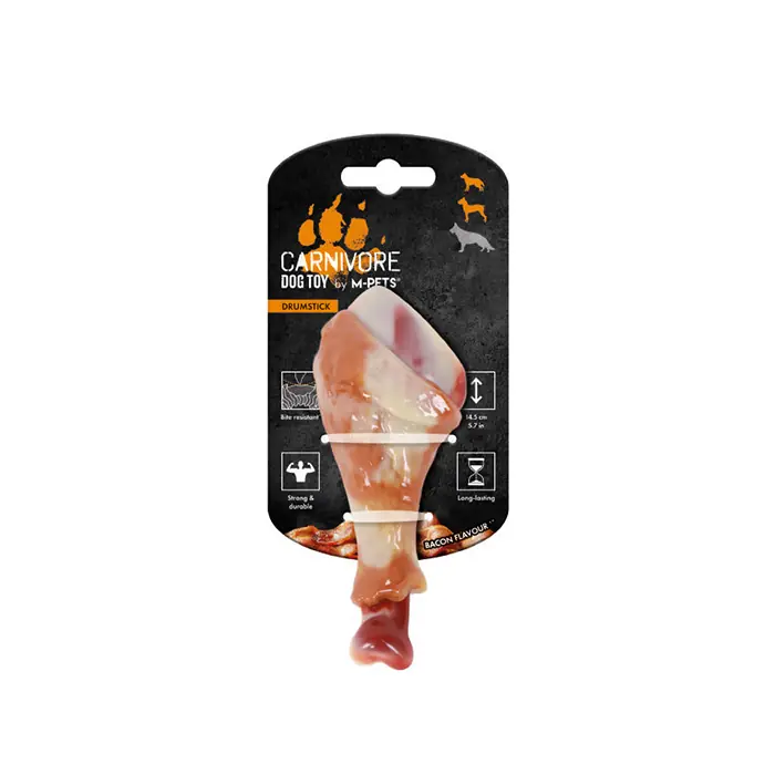 M-PETS Carnivore Dog Pastırma Aromalı Baget Köpek Oyuncağı