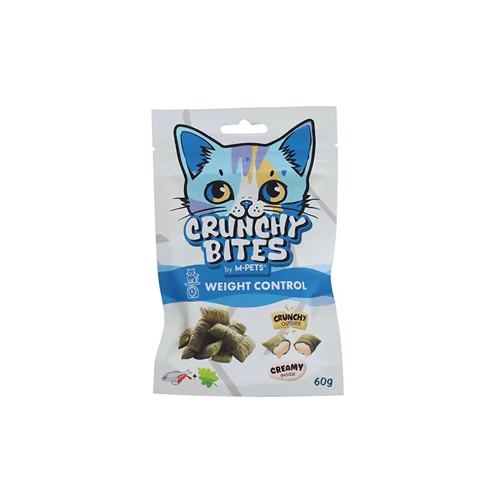 M-PETS Crunchy Bites Weight Control Fonksiyonel Kedi Ödül Maması 60gr