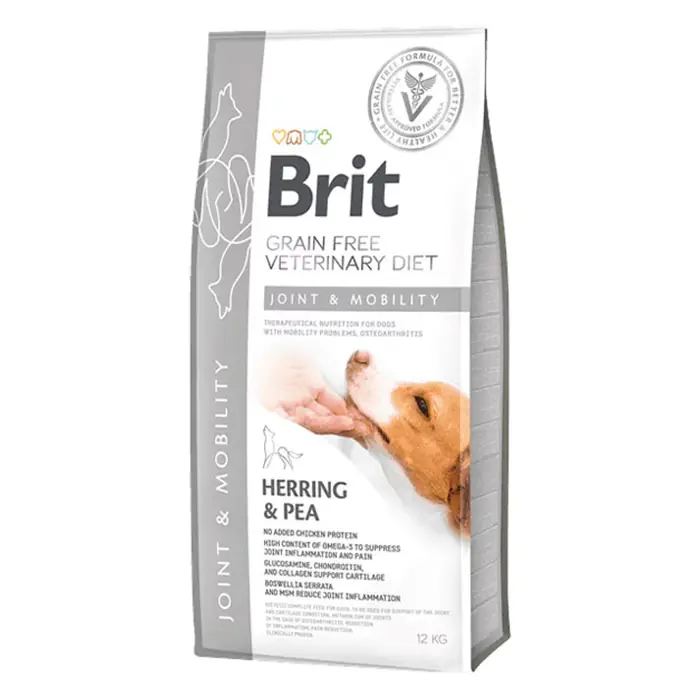 Brit Veterinary Diet Joint & Mobility Eklem Sağlığı Destekleyici Tahılsız Köpek Maması 12kg