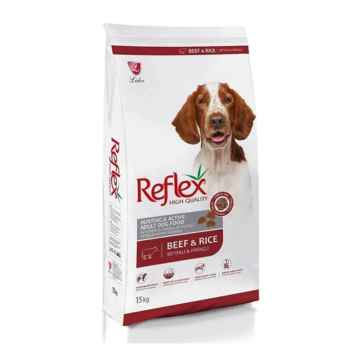Reflex Adult Beef Rice Biftekli ve Pirinçli Yetişkin Köpek Maması 3kg