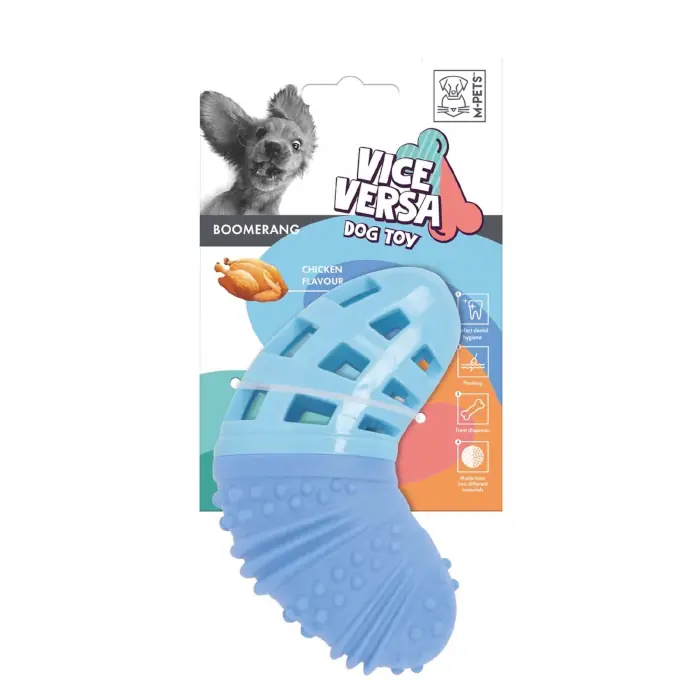 M-Pets Vice Versa Boomerang Tavuk Aromalı Köpek Oyuncağı