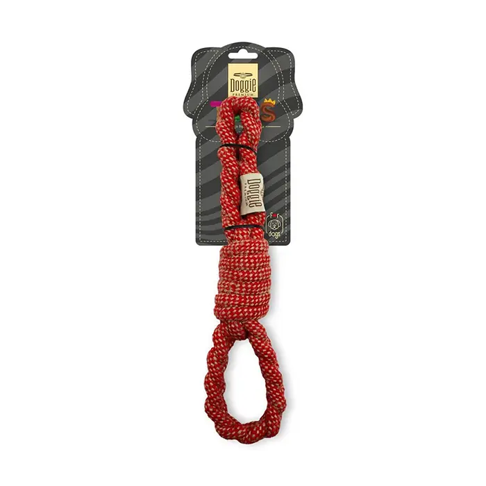 Doggie Köpek Oyuncağı Pamuk Halat Sekiz 35Cm