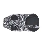 M-Pets Urbanstyle Winter Köpek Ceketi Siyah Beyaz Small 2