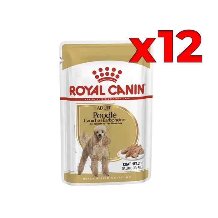 Royal Canin Poodle Tüy Sağlığı Destekleyici Yetişkin Köpek Konservesi 12x85gr
