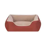 Pet Comfort Bravo Duo Köpek Yatağı Tarçıni-Bej Large 90x70cm 1