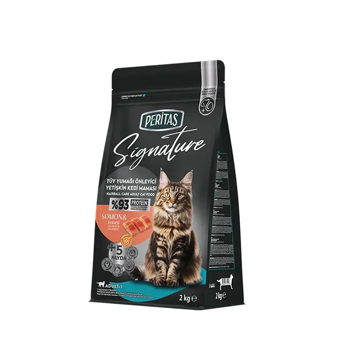 Signature Somonlu Tüy Yumağı Önleyici Yetişkin Kedi Maması 2 Kg