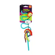 Mad Cat Rainbow Chaser Kedi Otlu ve Matatabili Oyuncaklı Kedi Oltası 1