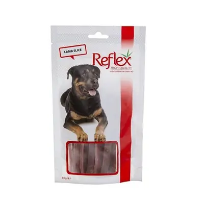 Reflex Kuzu Etli Çubuk Köpek Ödülü 80 Gr