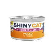 Gimcat New Shinycat Jelly Tavuklu Kısırlaştırılmış Kedi Konservesi 70gr 1
