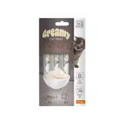 M-Pets Morina Balıklı ve Biftekli Sıvı Kedi Ödülü 4x15gr 1