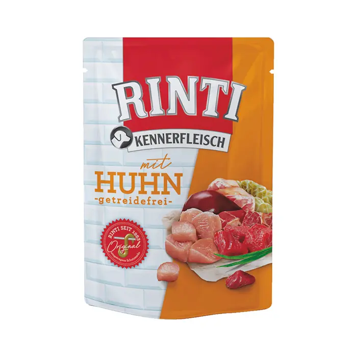 Rıntı Tavuklu Pouch Yetişkin Köpek Konservesi 400 Gr