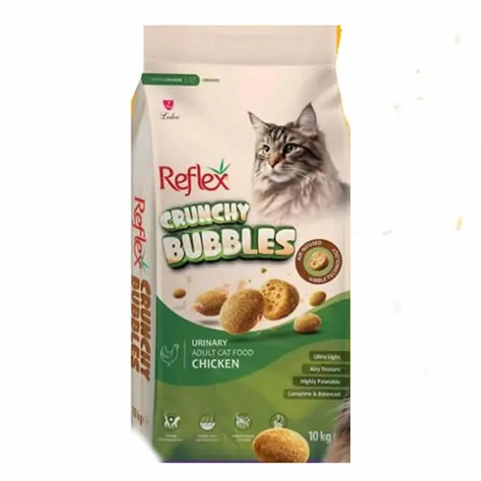 Reflex Crunchy Bubbles Üriner Sistem Tavuklu Yetişkin Kedi Maması 10kg