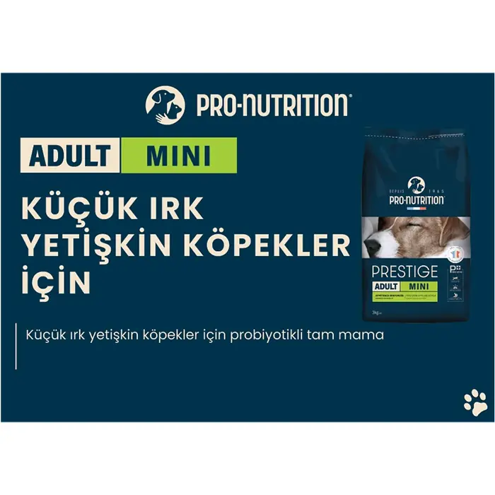 Pro Nutrition Prestige Adult Mini Yetişkin Köpek Maması 8kg