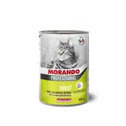 Morando Pate Sığır Etli ve Sebzeli Yetişkin Kedi Konservesi 400gr 1