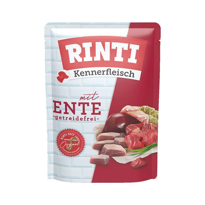 Rıntı Ördekli Pouch Köpek Konservesi 400gr