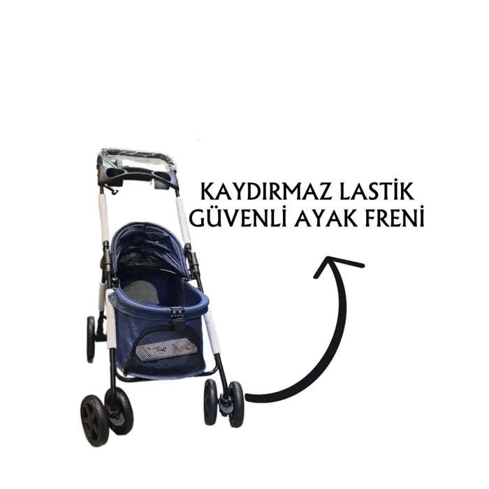 Tommy Evcil Hayvan Taşıma Puseti 85x46x91,5cm Lacivert