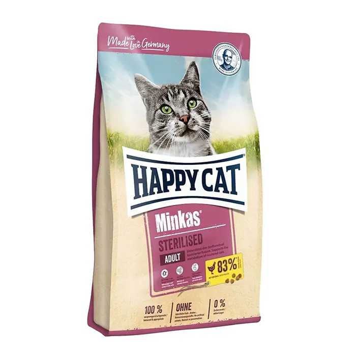 Happy Cat Minkas Tavuklu Kısırlaştırılmış Kedi Maması 1,5kg