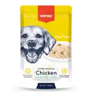 Wanpy Pouch Tavuk Etli ve Ciğerli Yaş Köpek Maması 100gr 1
