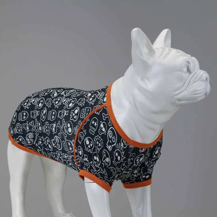 Lindo Funny Skull Tshirt - Köpek Tişörtü