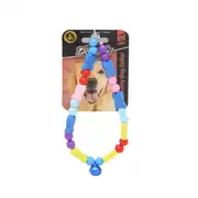 DOGLIFE Boncuklu Zilli Köpek Boyun Tasması 32cm 1