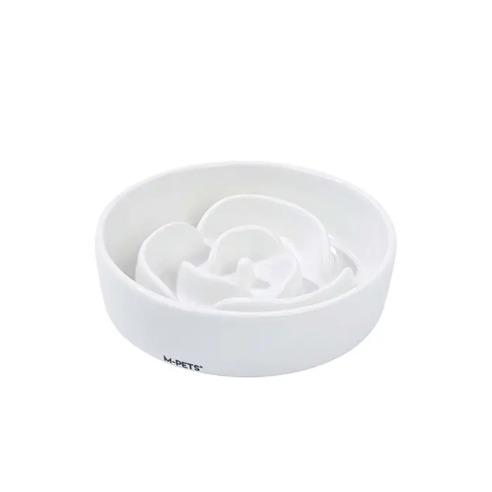 M-Pets Serene Rose Seramik Yavaş Yeme Mama Kabı 300 ml