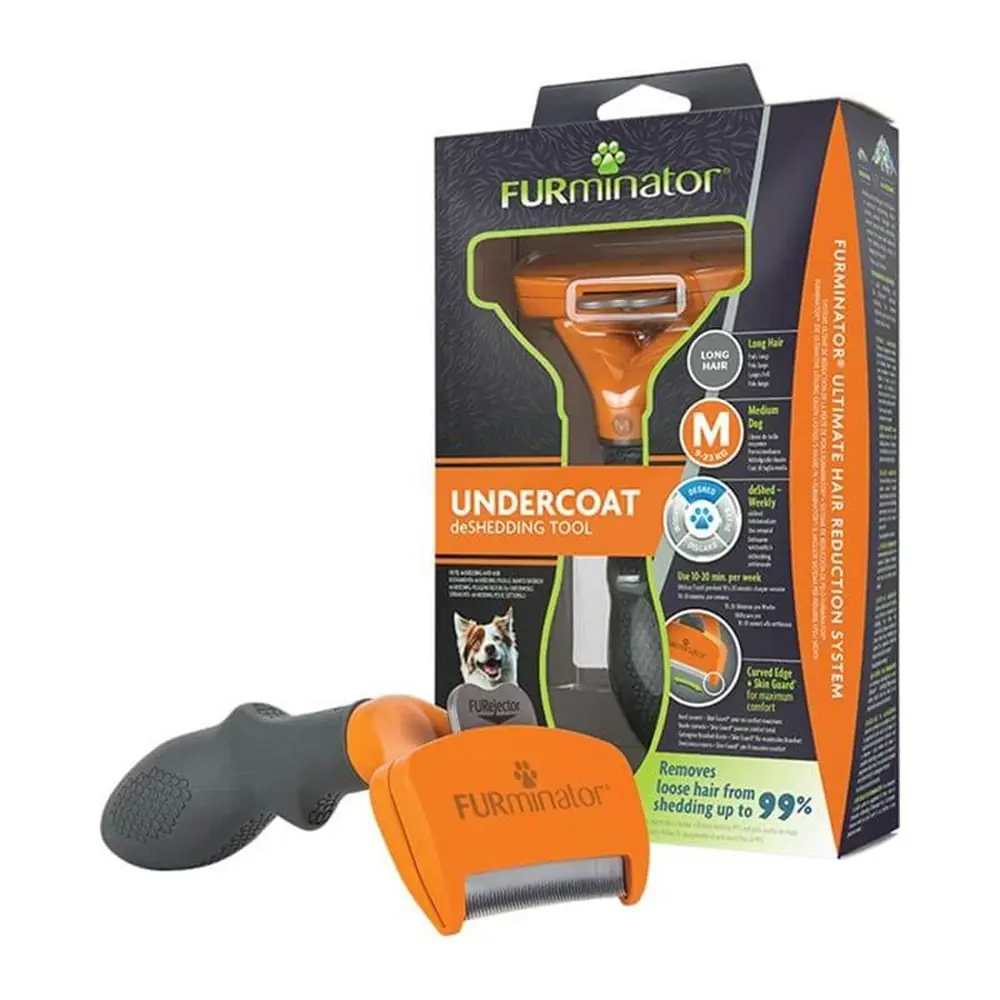 Furminator Long Hair Uzun Tüylü Köpek Tarağı Medium