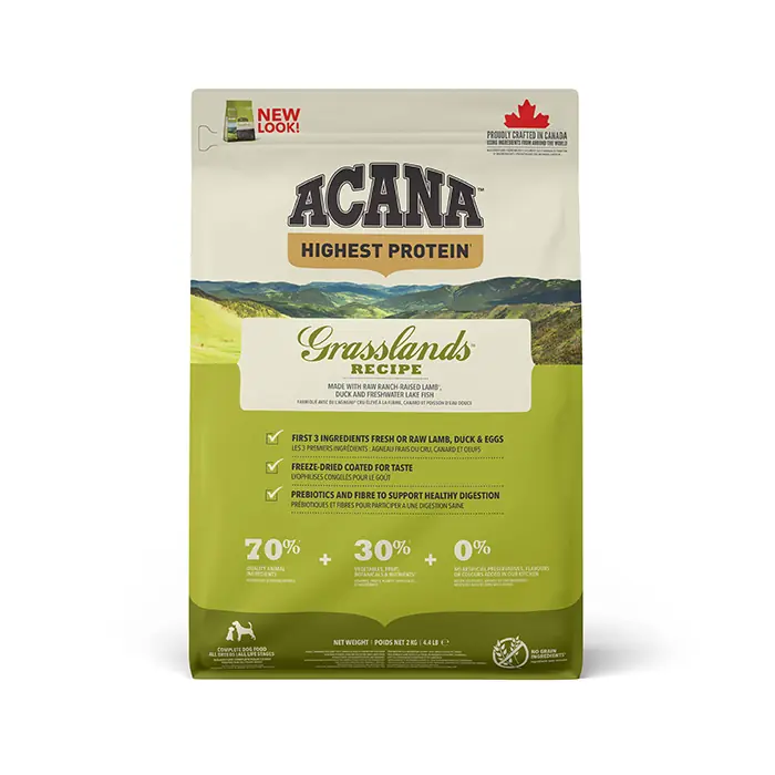 Acana Grasslands Kuzu Etli Tahılsız Köpek Maması 2 Kg
