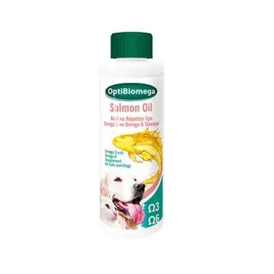 Bio Pet Active OptiBiomega Salmon Oil Somon Kedi ve Köpek Somon Yağı 250 ML
