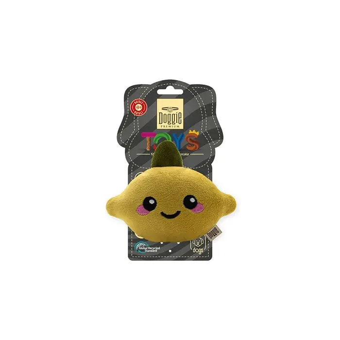 Doggie Peluş Limon Köpek Oyuncağı 11cm