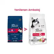 Felicia Az Tahıllı Yetişkin Kuzulu Medium Large Breed HypoAllergenic Köpek Maması 3 Kg 1