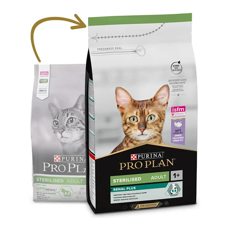 Proplan Kısırlaştırılmış Kediler İçin Hindili ve Tavuklu Mama 1.5 Kg