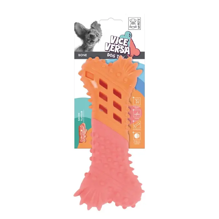 M-Pets Vice Versa Bone Et Aromalı Köpek Oyuncağı