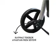 Tommy Evcil Hayvan Taşıma Puseti 86x46x94,5cm Gri 4