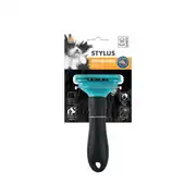 M-Pets Stylus Furminatör Basmalı Kedi Köpek Tarağı Medium 1