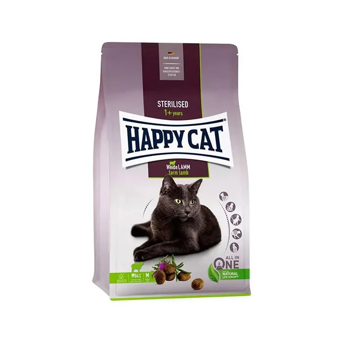 Happy Cat Sterilised Kuzu Etli Kısır Kedi Maması 1,3 Kg