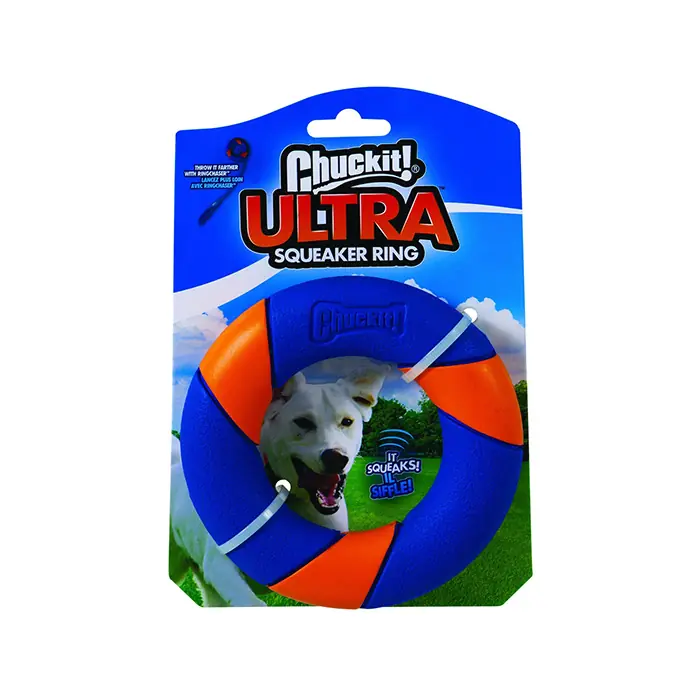 Chuckit! Ultra Squeaker Sesli Köpek Oyun Halkası