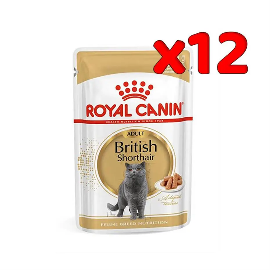 Royal Canin British Shorthair Yaş Kedi Maması 12x85 Gr