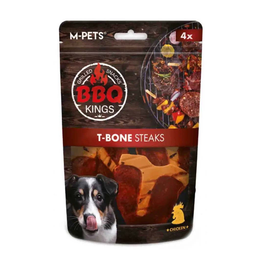 M-Pets BBQ Kings T-Bone Steaks Tavuklu Köpek Ödül Maması 105gr