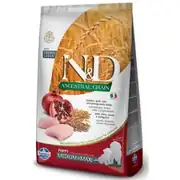N&D Düşük Tahıllı Tavuklu Narlı Orta Irk Yavru Köpek Maması 2.5 Kg 1