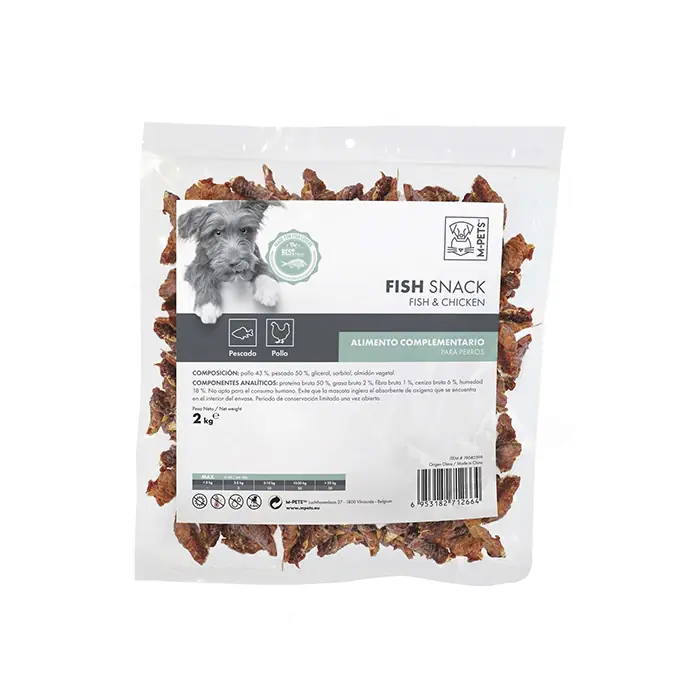 M-Pets Bite Delight Balıklı ve Tavuklu Köpek Ödülü 2kg