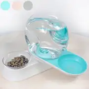 M-PETS SNAIL Hazneli Mama ve Su Kabı Mavi 2800ml-240gr 1