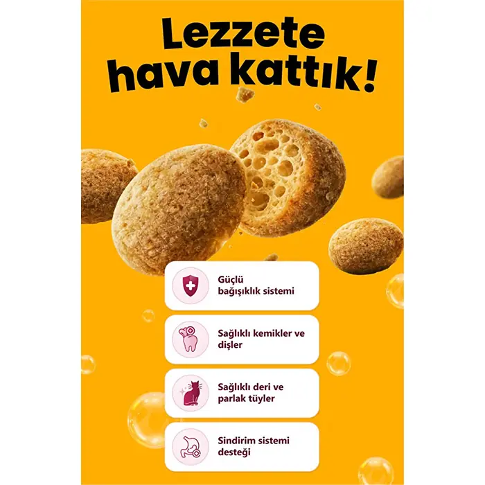 Reflex Crunchy Bubbles Tavuklu Kısırlaştırılmış Kedi Maması 10kg