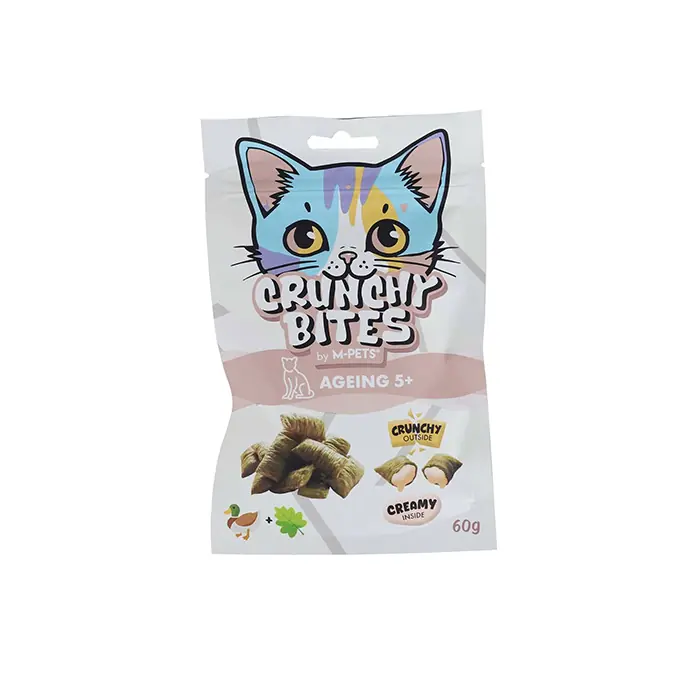 M-PETS Crunchy Bites Ageing 5+ Fonksiyonel Kedi Ödül Maması 60gr