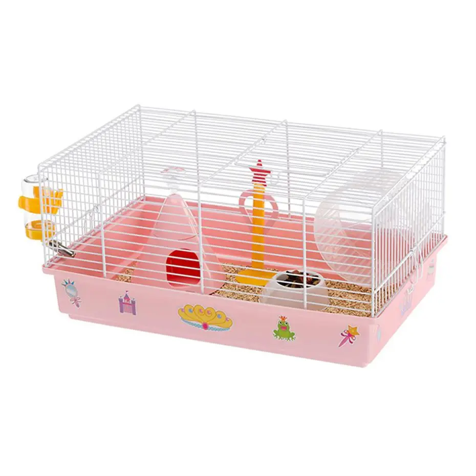 Ferplast Cricetti 9 Princess Temalı Kemirgen Kafesi 46x29x23cm